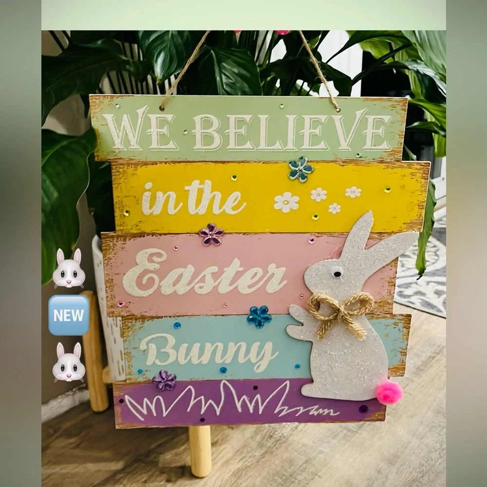 Easter Inspirational Wall or Door Hanging 🐣🆕🐣 ⭐️A 2 for $14 item⭐️